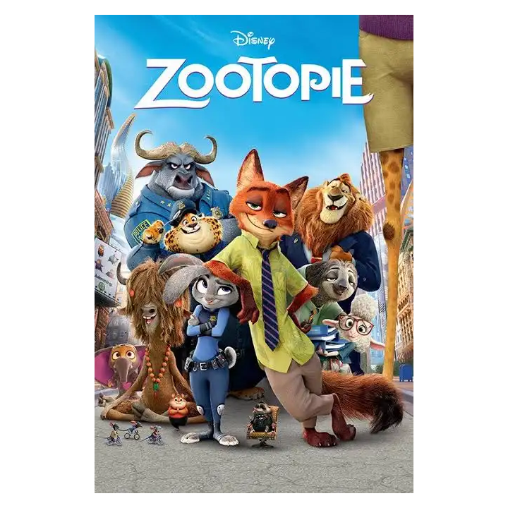 Affiche du film ZOOTOPIA